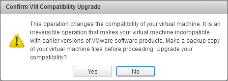 VMware Upgrade
