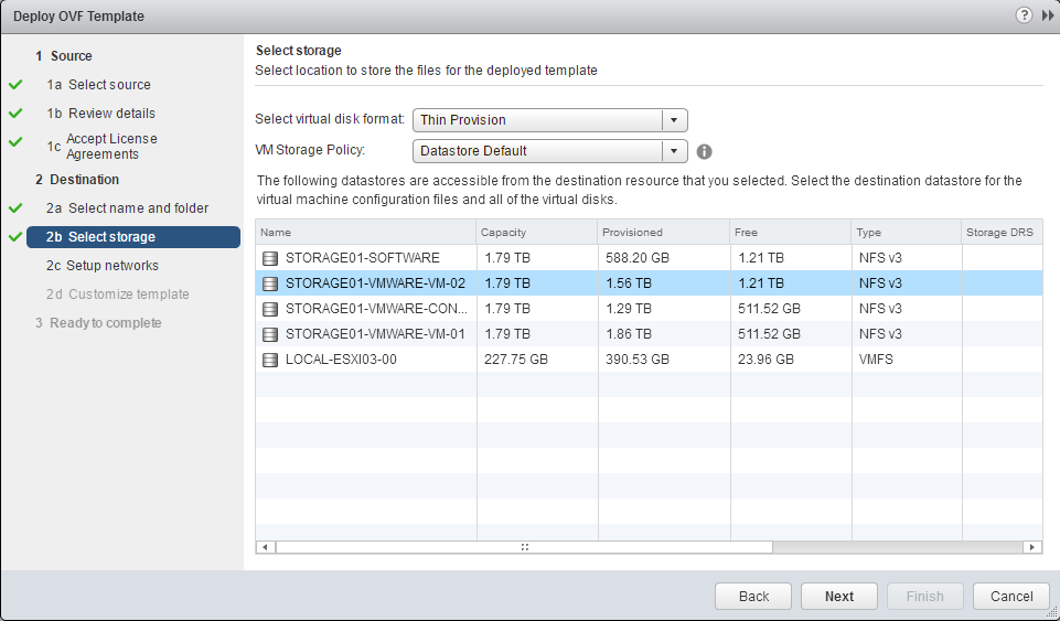 VMware Data protection