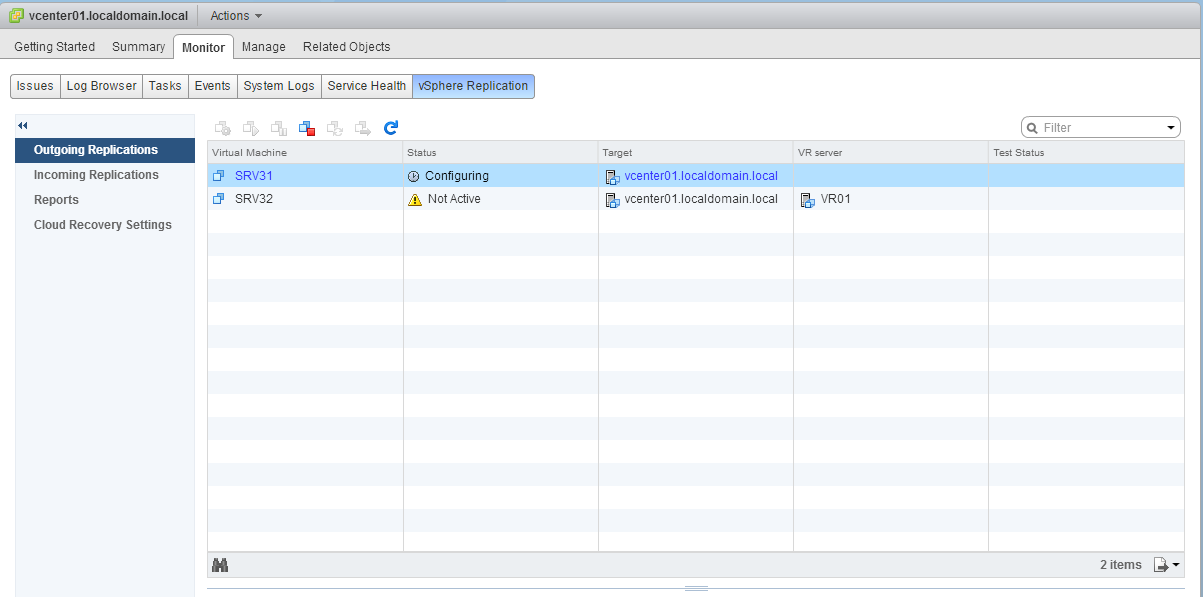 VMware vSphere Replication