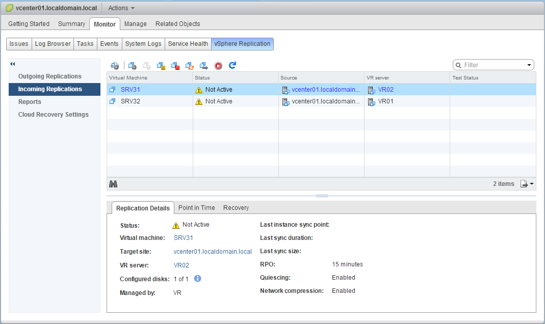 VMware vSphere Replication