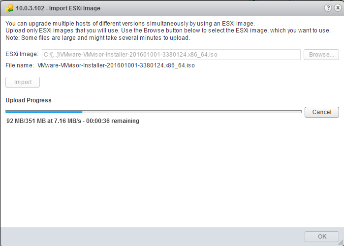 VMware Upgrade