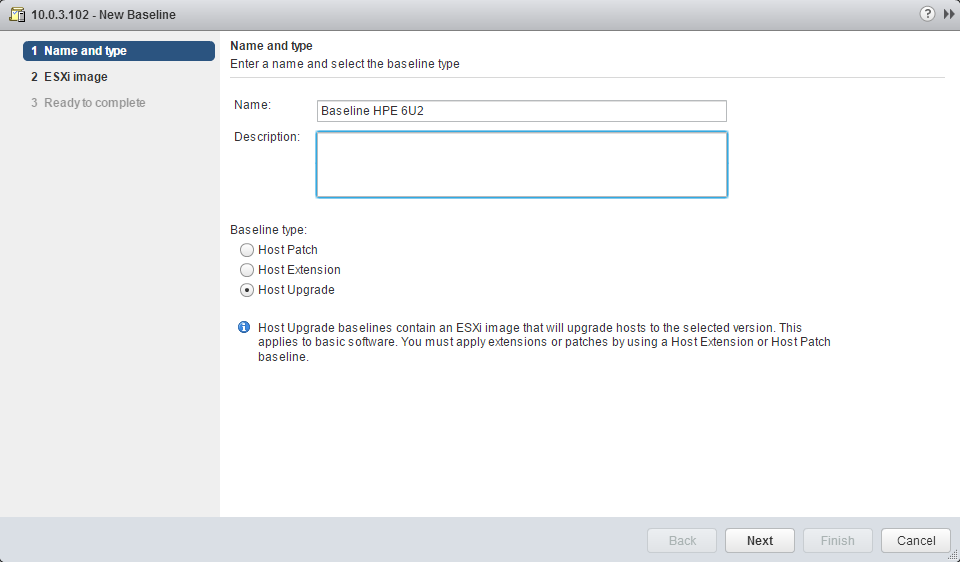 VMware Upgrade