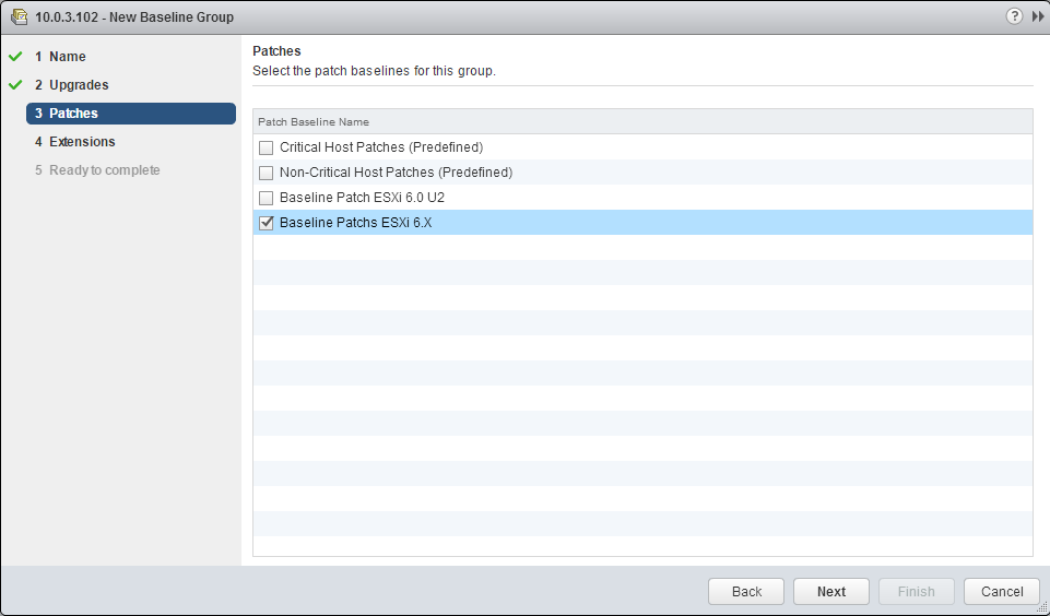 VMware Upgrade