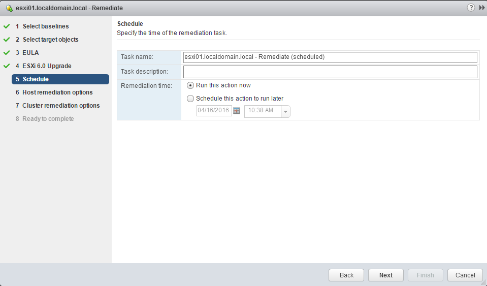 VMware Upgrade