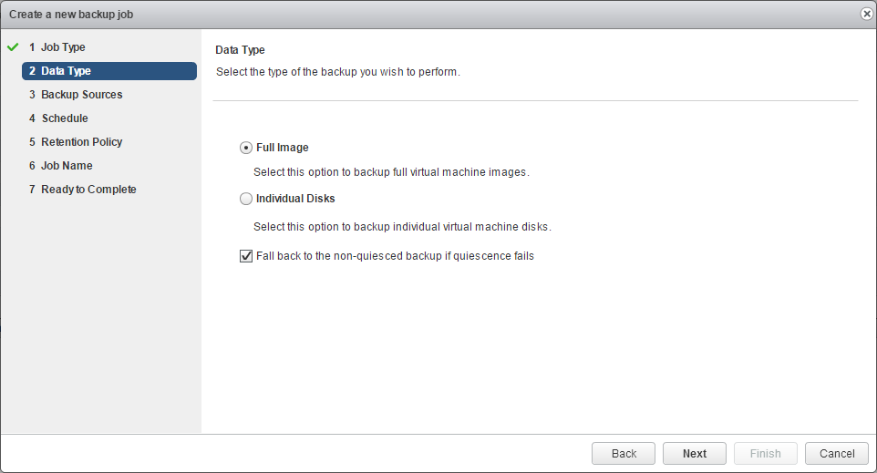 VMware Data protection