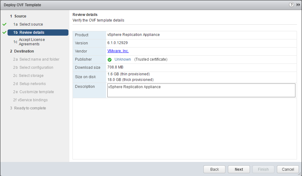 VMware vSphere Replication